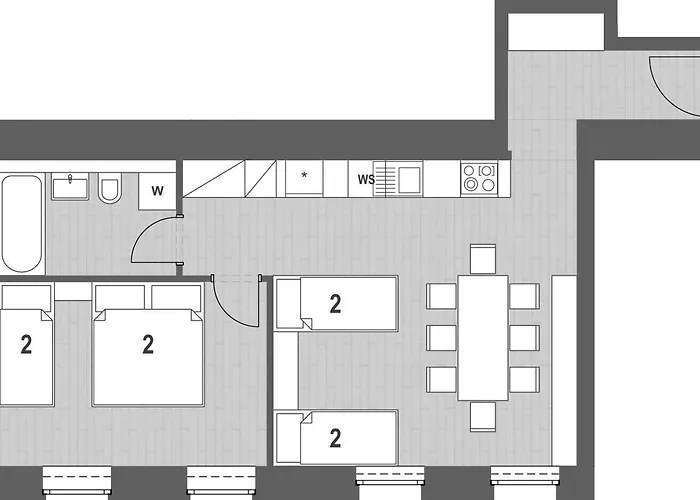 Donau Zentrum W Apartamento